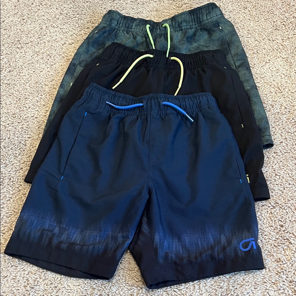 GAP Kids Gapfit Shorts Set - Blue, Black, Green